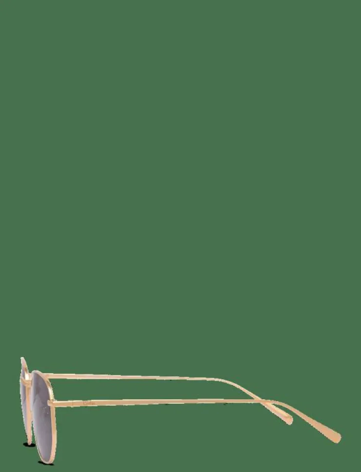 Corlin Eyewear Lucca Gold Black - Round Frame| Solglasögon