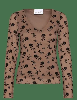 Noella Lucille Top - Långärmade toppar|Kvinnor T-Shirts & Toppar