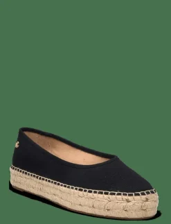 Lauren Ralph Lauren Luize Canvas Ballet Espadrille - Platta espadriller|Kvinnor Espadrillos