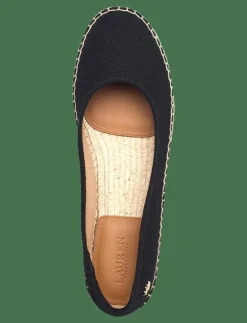 Lauren Ralph Lauren Luize Canvas Ballet Espadrille - Platta espadriller|Kvinnor Espadrillos