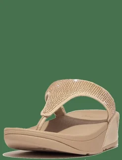 FitFlop LULU CRYSTAL EMBELLISHED TOE-POST SANDALS - Platåsandaler|Kvinnor Flip Flops