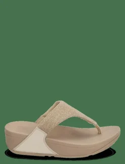 Kvinnor FitFlop Flip Flops|LULU SHIMMERLUX TOE-POST SANDALS - Platåsandaler