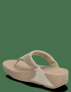 Kvinnor FitFlop Flip Flops|LULU SHIMMERLUX TOE-POST SANDALS - Platåsandaler