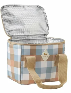 Barn Fabelab Picknicktillbehör|Lunchlådor|Lunch Cooler Bag - Cottage Blue Checks - Lunchlådor