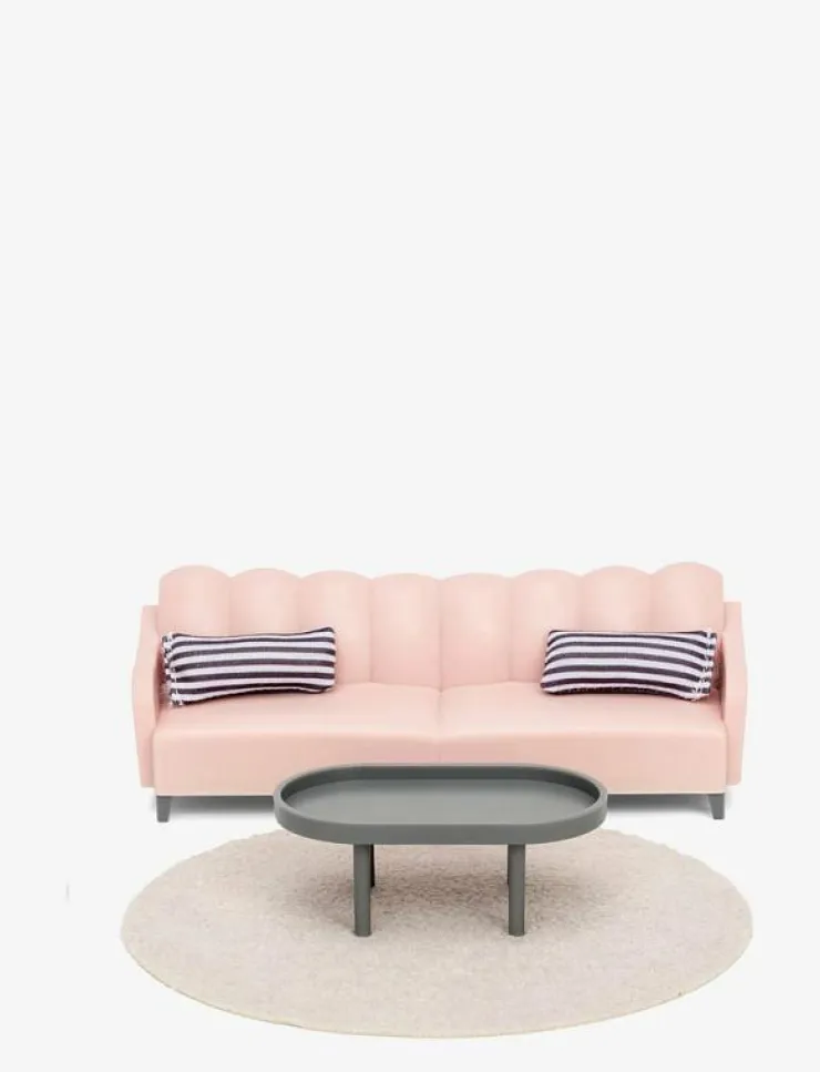 Lundby BASIC VARDAGSRUMSSET - Tillbehör till dockhus|Barn Dockor & Tillbehör