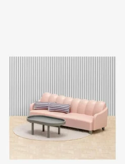 Lundby BASIC VARDAGSRUMSSET - Tillbehör till dockhus|Barn Dockor & Tillbehör