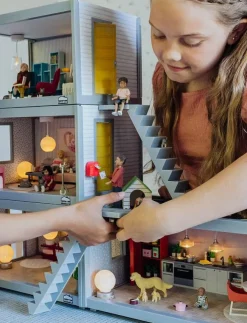 Lundby HUNDFAMILJ - Tillbehör till dockhus|Barn Dockor & Tillbehör