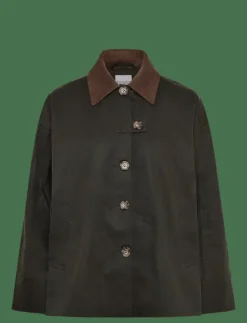 Kvinnor Noella Overshirts|Lupita Wax Jacket - Utilityjackor