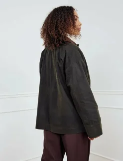 Kvinnor Noella Overshirts|Lupita Wax Jacket - Utilityjackor