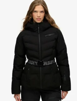 Superdry Sport LUXE BELTED SKI PADDED JACKET - Skidjackor|Kvinnor Jackor