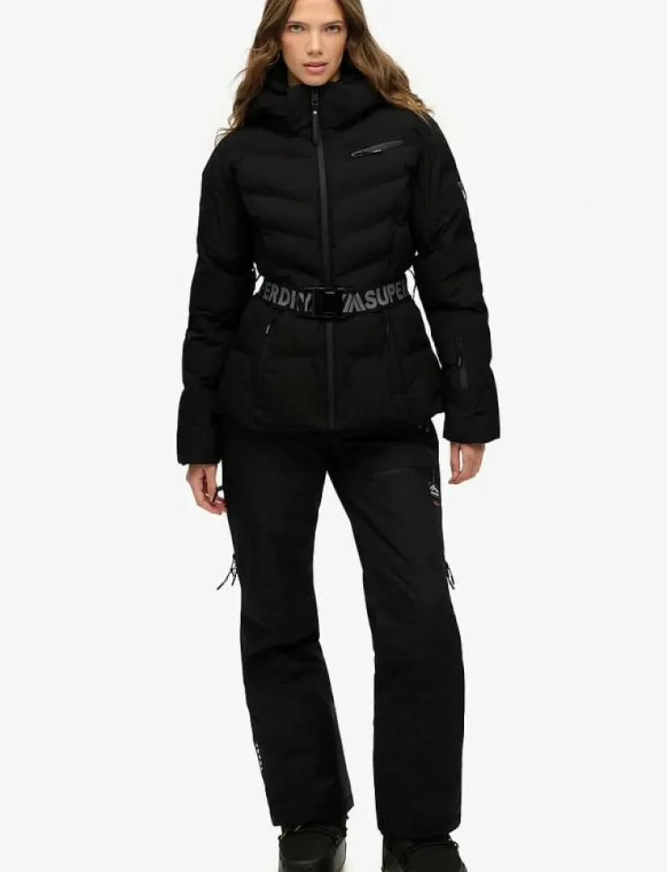Superdry Sport LUXE BELTED SKI PADDED JACKET - Skidjackor|Kvinnor Jackor