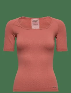 aim´n Luxe Seamless Short Sleeve - T-Shirts|Kvinnor Toppar & T-Shirts|T-Shirts & Toppar