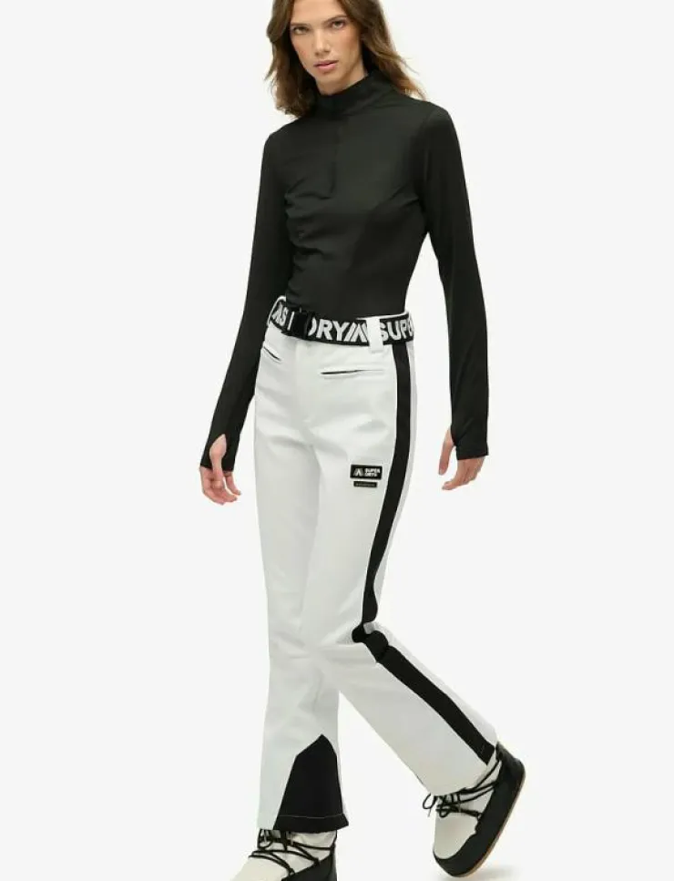 Kvinnor Superdry Sport Sport För Kvinnor|Byxor|LUXE SKI PANT - Skidbyxor