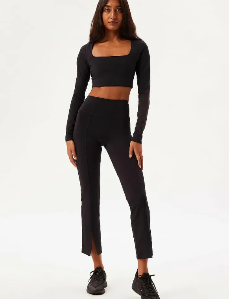 Kvinnor Girlfriend Collective Tights|Leggings & Tights|Luxe Split Hem Legging - Leggings