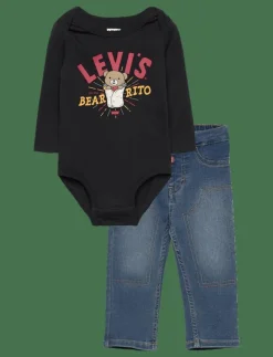 Levi's LVB BEARRITO DENIM SET - Set med body|Barn Set