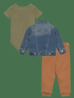 Barn Levi's Set|LVB TRUCKER, TEE, & JOGGER SET - Set med body
