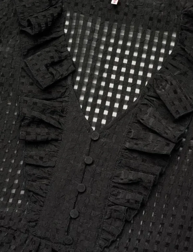 Kvinnor crās Blusar & Skjortor|Lyoncras Blouse - Långärmade blusar