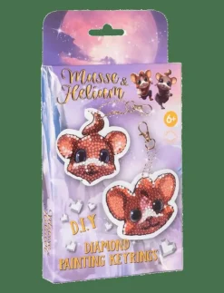 Barn Micki Leksaker Leksaker|Leksaker|M & H DIAMANTMÅLNING MED NYCKELRING - Pysselset