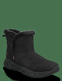 Kvinnor Rieker Varmfodrade Stövlar|M6554 - Platta ankelboots
