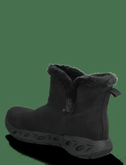 Kvinnor Rieker Varmfodrade Stövlar|M6554 - Platta ankelboots