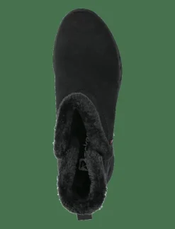 Kvinnor Rieker Varmfodrade Stövlar|M6554 - Platta ankelboots