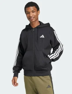 adidas Sportswear M 3S FL FZ HD - Huvtröjor| Sweatshirts