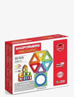 Barn Magformers Klossar & Byggsatser|Basic Plus 30 - Byggsats