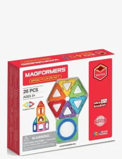 Magformers Basic Plus 26 - Byggsats|Barn Klossar & Byggsatser