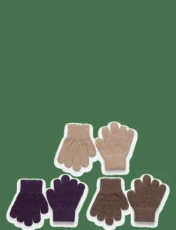 Barn mikk-line Vinteraccessoarer|Vantar|Magic Gloves 3 Pack w. Lurex - Vantar