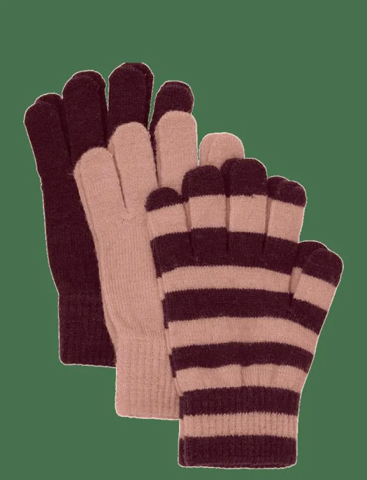Minymo Magic gloves knit 3-pack - Vantar|Barn Vinteraccessoarer|Vantar