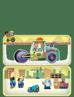 mierEdu Magnetic Travel Box - Construction Site - Pysselset|Barn Rita & Pyssla