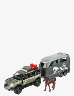 Majorette Grand Series - Land Rover med Hästtransport - Leksaksfordon|Barn Leksaksfordon & Bilar