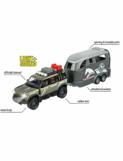 Majorette Grand Series - Land Rover med Hästtransport - Leksaksfordon|Barn Leksaksfordon & Bilar