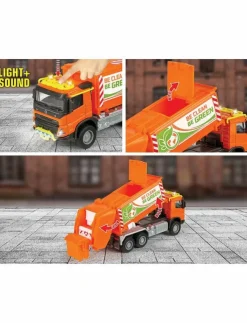 Barn Majorette Leksaksfordon & Bilar|Grand Series - Volvo FMX Sopbil - Leksaksfordon