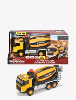 Barn Majorette Leksaksfordon & Bilar|Grand Series - Volvo Lastbil med Cementblandare - Byggmaskiner