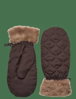 Kvinnor Becksöndergaard Handskar & Vantar|Makara Puff Mittens - Tumvantar