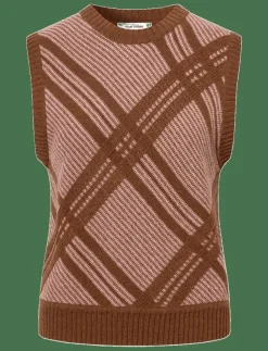 nué notes Malik Vest - Stickade västar|Kvinnor Västar