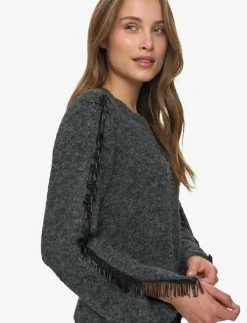 Kvinnor Moves Plus Size & Curvy|Stickat|Malou jumper 4365 - Stickat