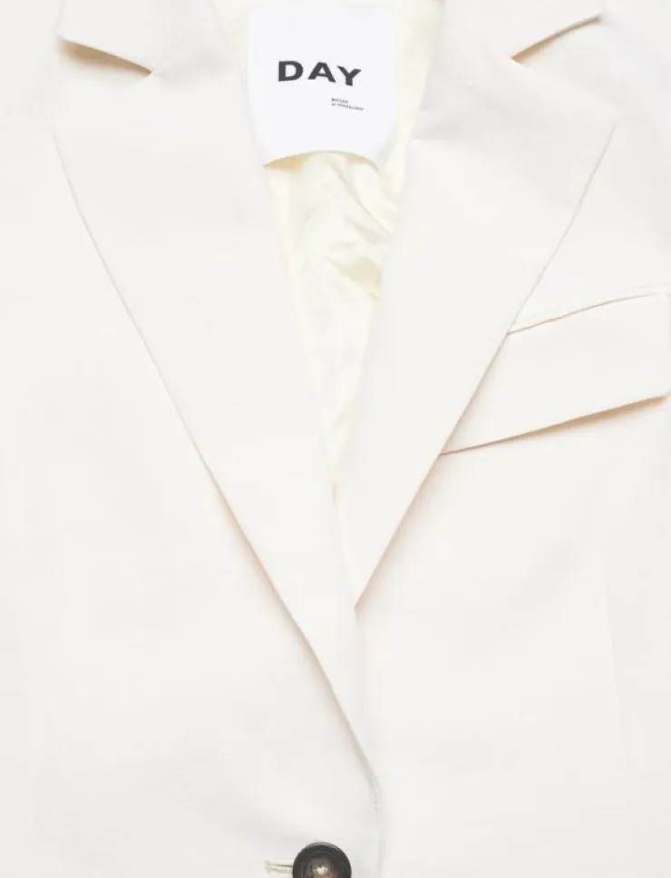 Day Birger et Mikkelsen Marcy - Solid Linen - Enkelknäppta kavajer|Kvinnor Kavajer