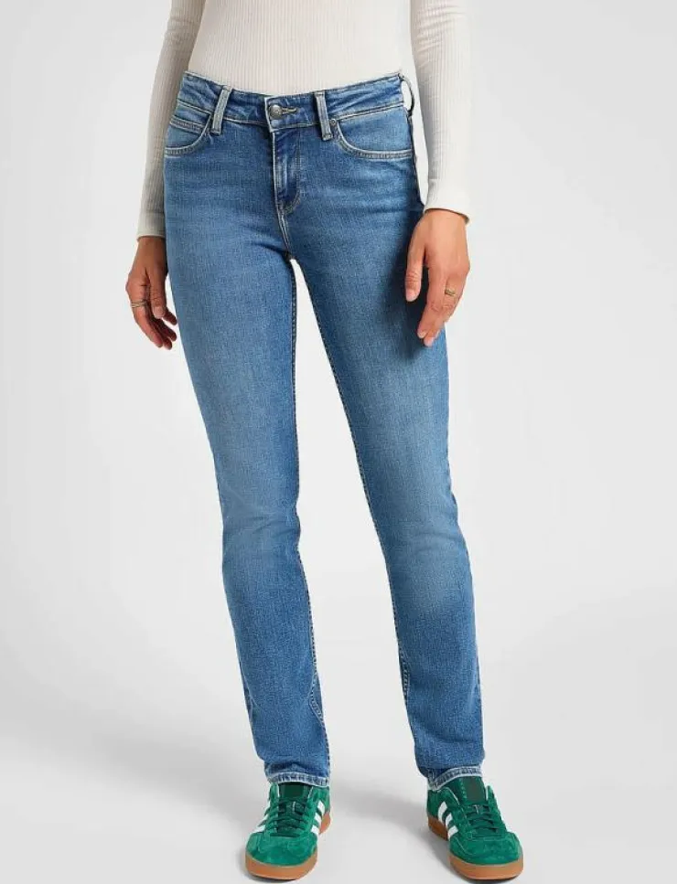 Kvinnor Lee Jeans Denimkläder|Jeans|MARION STRAIGHT - Straight jeans