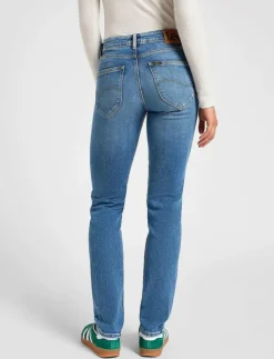 Kvinnor Lee Jeans Denimkläder|Jeans|MARION STRAIGHT - Straight jeans
