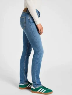 Kvinnor Lee Jeans Denimkläder|Jeans|MARION STRAIGHT - Straight jeans