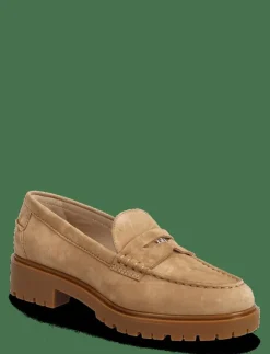Kvinnor Lauren Ralph Lauren Loafers|Marli Suede Penny Loafer - Loafers