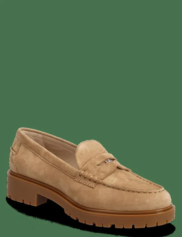 Kvinnor Lauren Ralph Lauren Loafers|Marli Suede Penny Loafer - Loafers