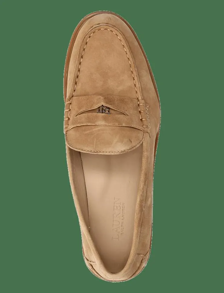 Kvinnor Lauren Ralph Lauren Loafers|Marli Suede Penny Loafer - Loafers