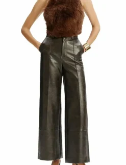 Kvinnor Bardot Byxor|MARLOWE VEGAN LEATHER PANT - Skinnbyxor