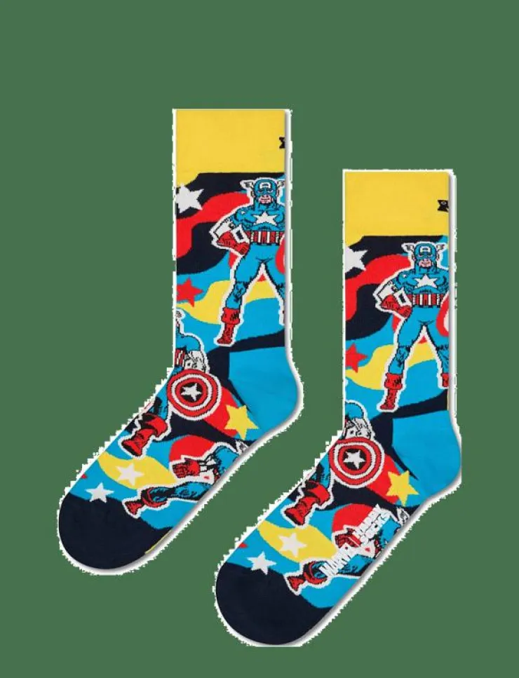 Happy Socks Strumpor|MARVEL™ Avengers 6-Pack Gift Set - Vanliga strumpor