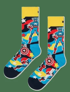 Kvinnor Happy Socks Strumpor|Strumpor|MARVEL™ Collector's 9-Pack Gift Set - Sockor