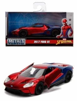 Jada Toys Marvel Spider-Man Ford GT 1:32 - Leksaksfordon & Bil|Barn Leksaker|Leksaker