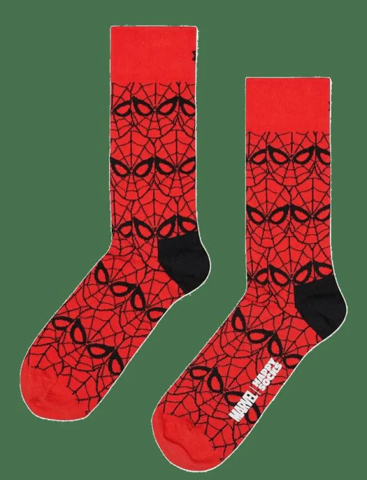 Happy Socks MARVEL™ Spider-Man 6-Pack Socks Gift Set - Vanliga strumpor| Strumpor